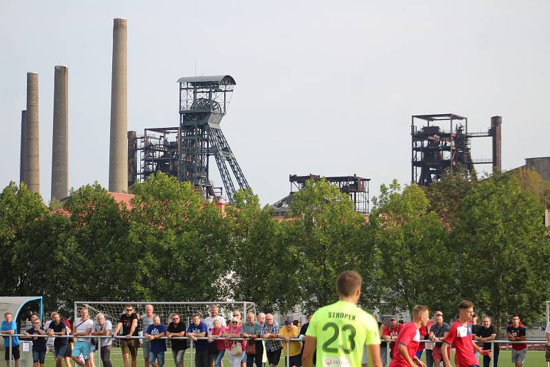 Unie Hlubina - MFK Karviná 0:6, utkání 2. kola MOL Cupu.