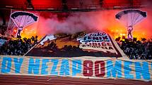 Utkání 14. kola první fotbalové ligy: Baník Ostrava - FK Mladá Boleslav, 29. října 2022, Ostrava.
