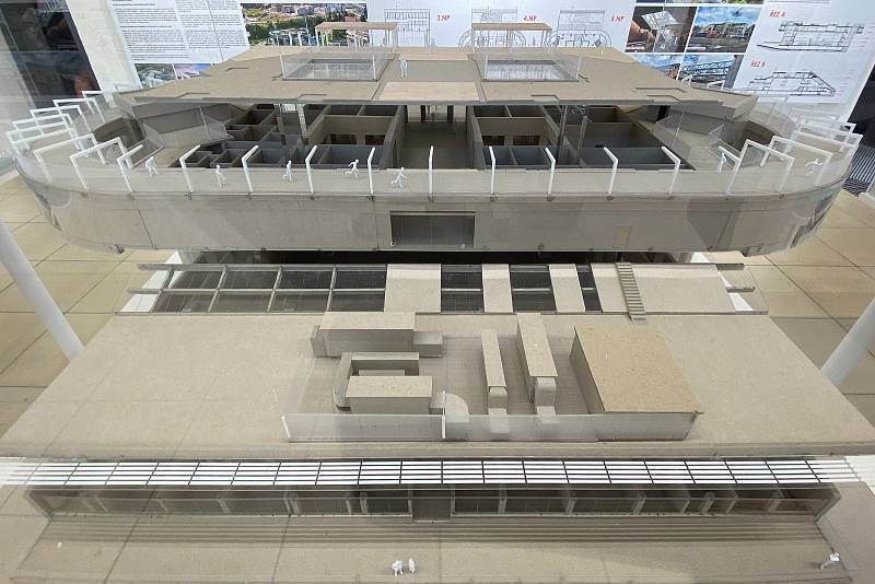 Výstava v MAPPA Ostrava, Nový kampus Ostravské univerzity, City Campus Černá louka, září 2021 v Ostravě.