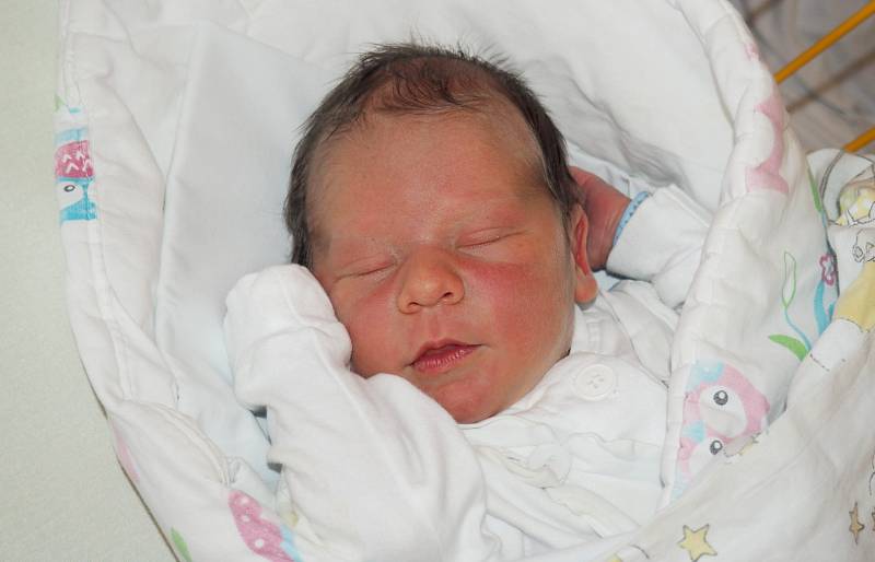 Darwin Dlouhý, 17. 3. 2019, 50 cm, 3700 g, Studénka. Fakultní nemocnice Ostrava.