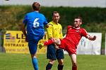 Fotbalisté Vítkovic (v modrém) porazili juniorku Baníku Ostrava.