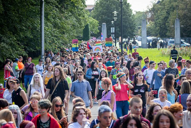 Duhový pochod Pride 2019 v Ostravě.