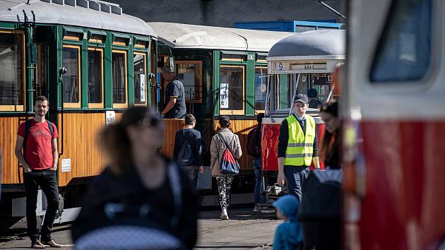 Den ostravských dopraváků v areálu dílen Martinov, 3. září 2022, Ostrava.