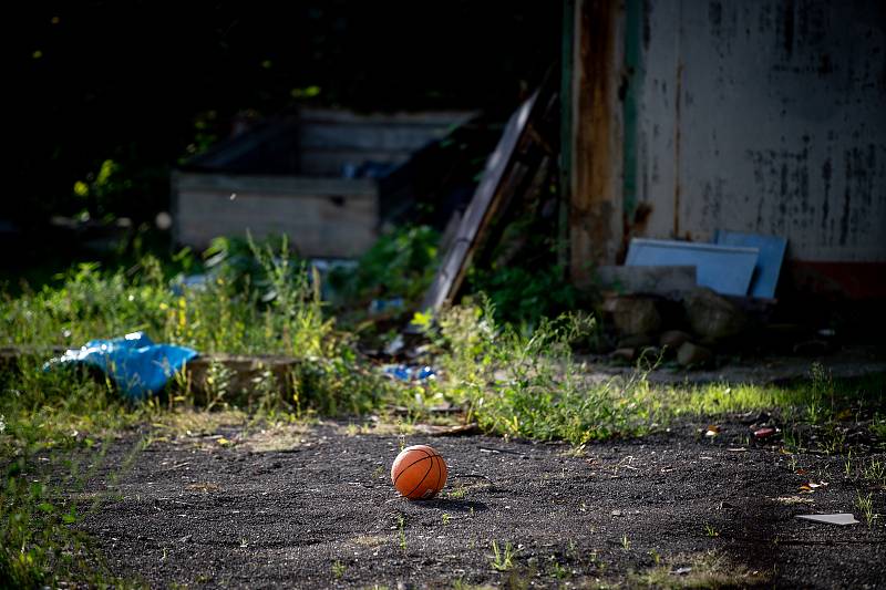 Ghetto ve Vítkovicích (ulice Erbenova), 10. zaří 2019 v Ostravě.