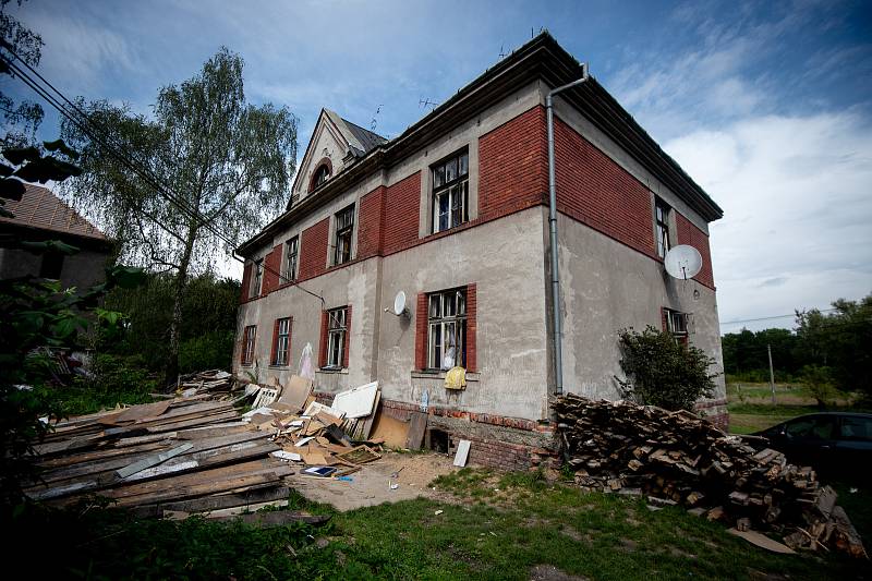 Ostravská sociálne vyloučená lokalita Zárubek, září 2019.