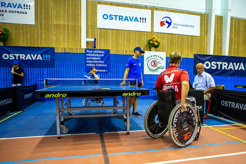 14. ročník mezinárodního turnaje handicapovaných stolních tenistů Czech Open 2019 - Para Table Tennis v Ostravě.