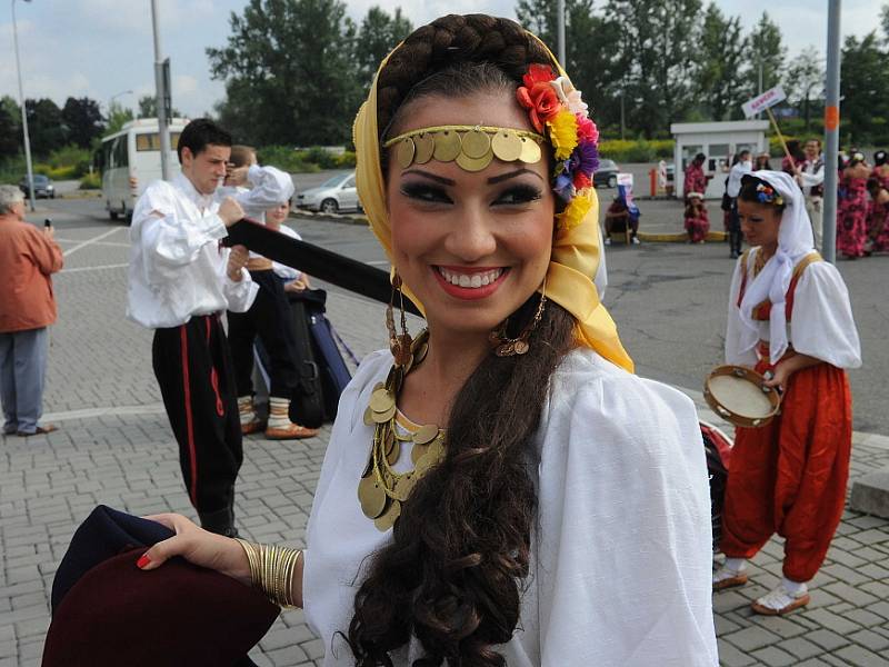 Moravskoslezská metropole se v pátek loučila s patnáctým ročníkem mezinárodního festivalu Folklor bez hranic.