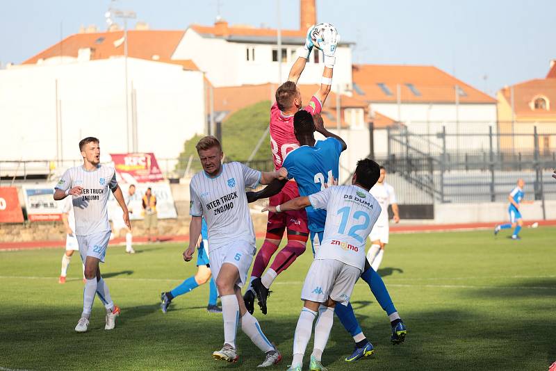 Znojmo - Baník Ostrava B 1:1 (předehrávka 29. kola MSFL, pátek 20. 5. 2022)