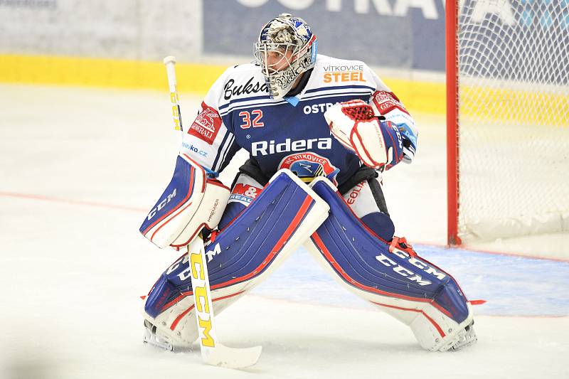 Utkání 1. kola hokejové extraligy: HC Vítkovice Ridera - Aukro Berani Zlín, 8. září v Ostravě.