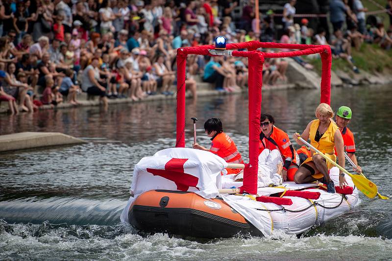 Rozmarné slavnosti řeky Ostravice, 22. června 2019 v Ostravě.