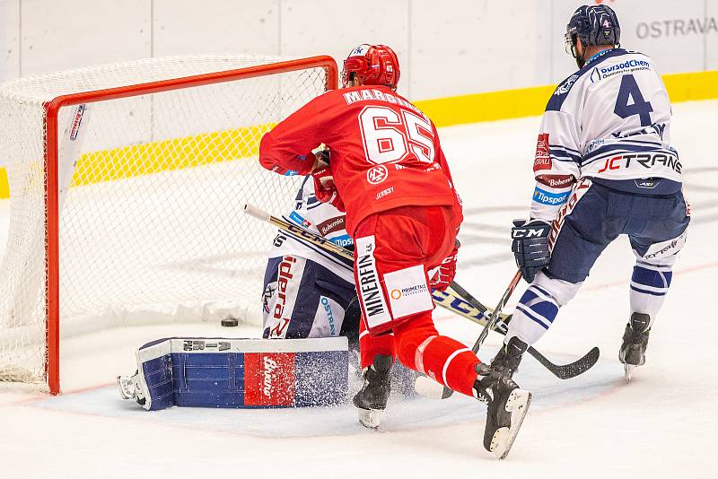 HC Vítkovice Ridera - HC Oceláři Třinec.