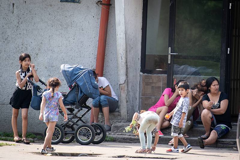 Ubytovna Soiva v Ostravě Zábřehu (na ulici Hulvácká 2497/8), 27. srpna 2019 v Ostravě.