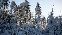 Zimní výstup na Lysou horu, 9. února 2020.