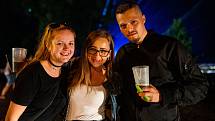 Beats for Love, diváci, party, Ostrava, noc po dešti, pátek 1. července 2022.