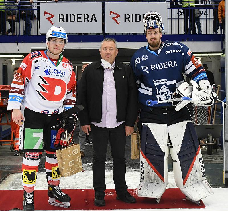 HC Vítkovice Ridera - HC Dynamo Pardubice (20. kolo extraligy, 31. 10. 2021)