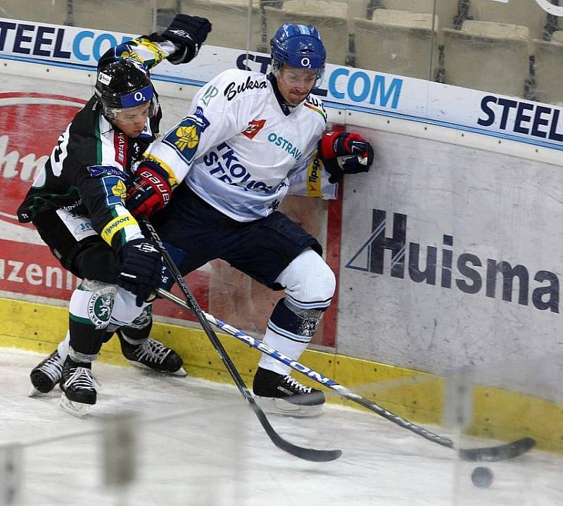 Snímky z utkání HC Vítkovice Steel - BK Mladá Boleslav.