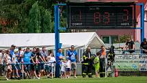 Přípravný zápas z června letošního roku FC Baník Ostrava - MFK Karviná.