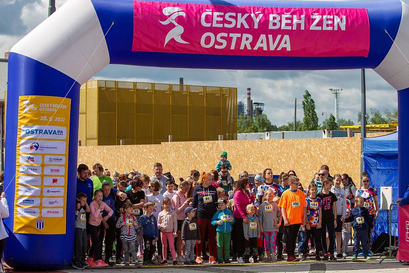 Český běh žen, rodiče s malými dětmi.