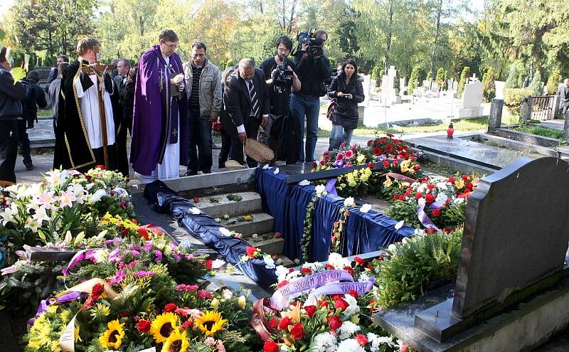 Pohřeb olašského krále Jana Lipy v Ostravě.
