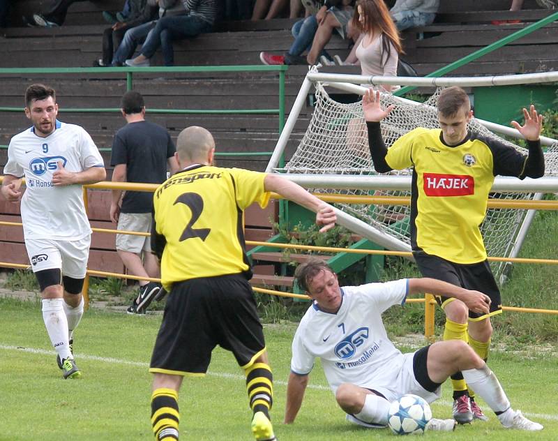 RAMA MORAVIA I. A třída, sk. A, 26. kolo: FC BÍLOVEC - TJ TATRAN JAKUBČOVICE 4:1 (1:0)