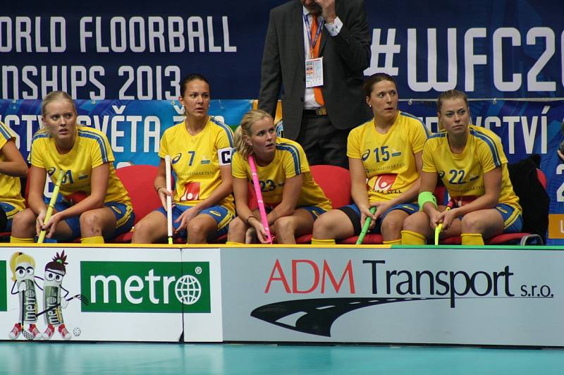 Mistrovství světa ve florbale žen: čtvrtfinále Švédsko – Lotyšsko