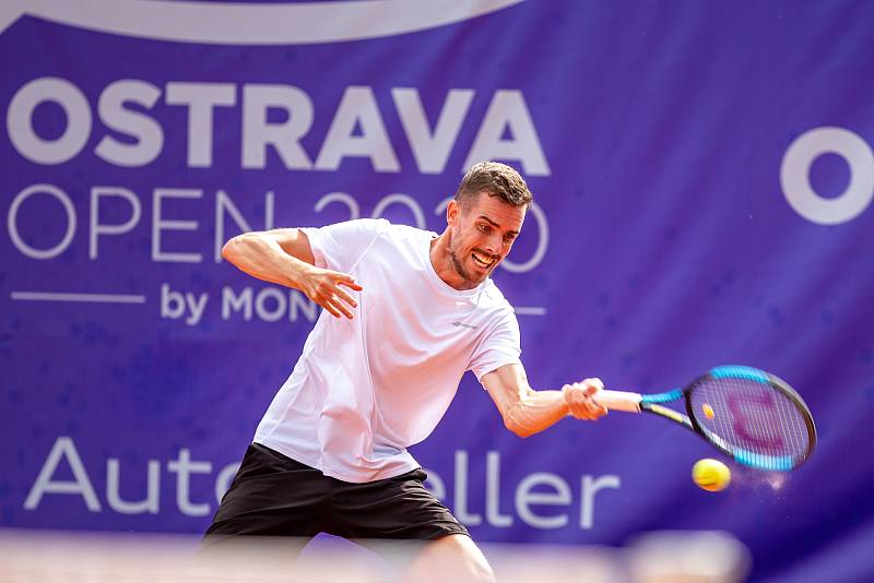 Tenisový turnaj Ostrava OPEN, 4. září 2020 v Ostravě.