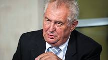 Prezident Miloš Zeman. 