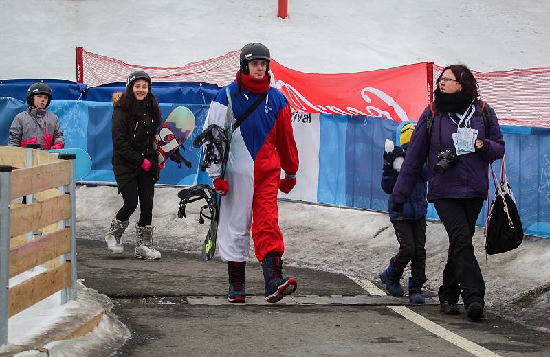 Olympijský festival u Ostravar arény.