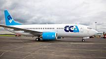 Letecká společnost Central Charter Airlines (CCA) nasazuje nový letoun Boeing 737–36Q Classic
