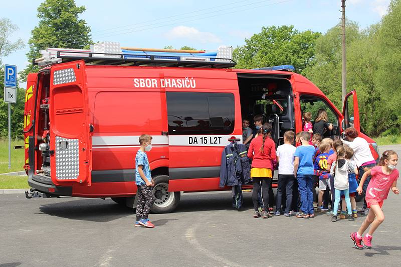 Nová hasičská zbrojnice v Proskovicích.