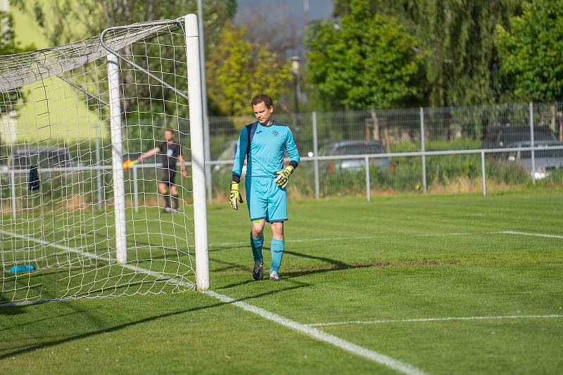 Zápas 26. kola krajského přeboru Hlubina - Dolní Datyně 2:0. Foto: TJ Unie Hlubina