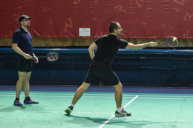 Tenisový a badmintonový turnaj Deníku na Rideře, 21. listopadu 2019 v Ostravě.