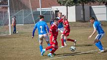 Velké Meziříčí - Baník Ostrava B (21. kolo MSFL, 27. 3. 2022).