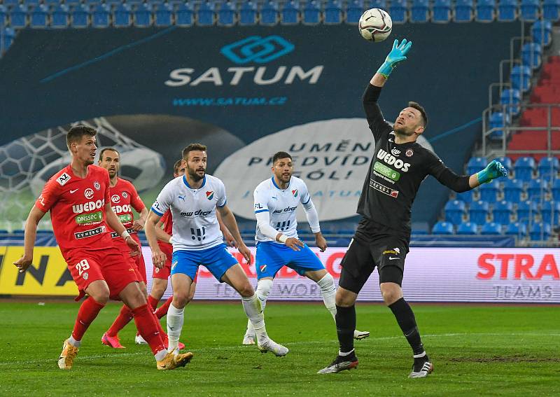 Baník Ostrava - Zbrojovka Brno (1:1), 30. kolo FORTUNA:LIGY, 1. května 2021. Městský stadion ve Vítkovicích.