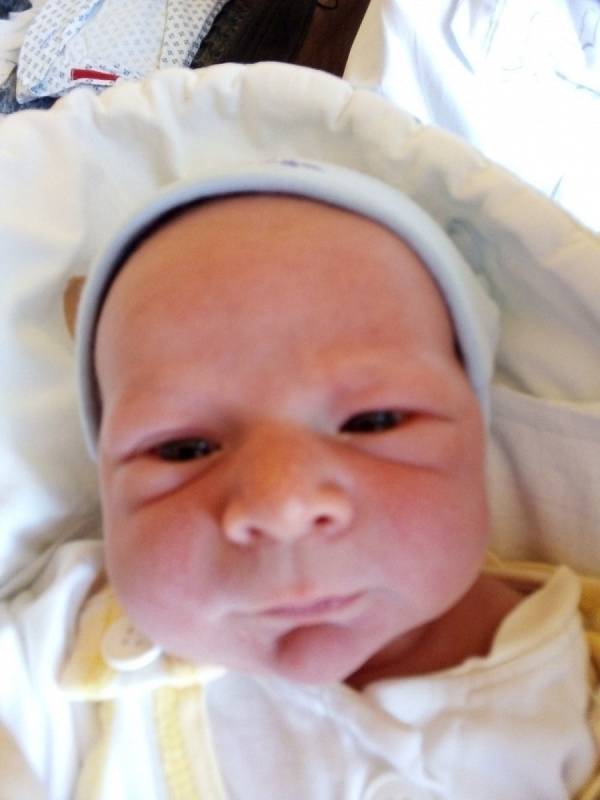 Adam Nitsch, Slezské Rudoltice, narozen 25. ledna 2021, míra 49 cm, váha 3450 g