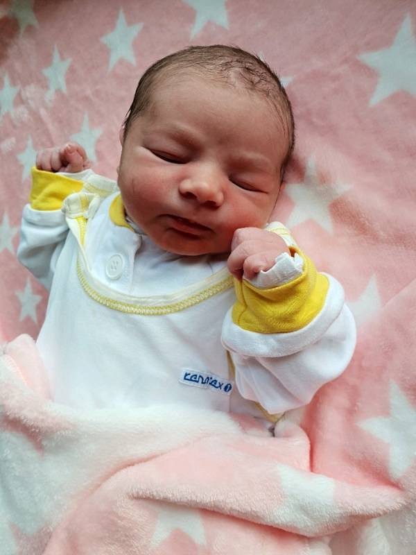 Vanessa Martinková, Opava, narozena 3. června 2021 v Opavě, míra 48 cm, váha 3220 g.