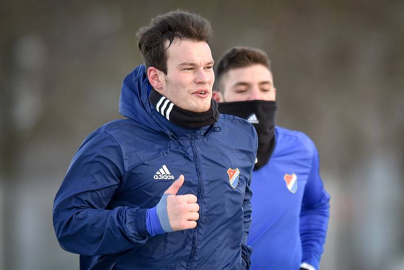 Zimní příprava FC Baníku Ostrava, 3. ledna 2019 v Ostravě.