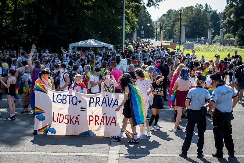 Ostravský Pride, 22. srpna 2020 v Ostravě.