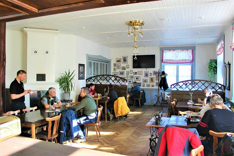 Restaurace Stodola v Ostravě-Hrabové.