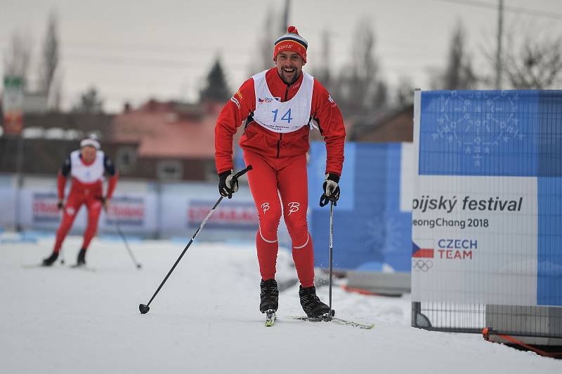 Olympijský festival u Ostravar Arény, 18. února 2018 v Ostravě.