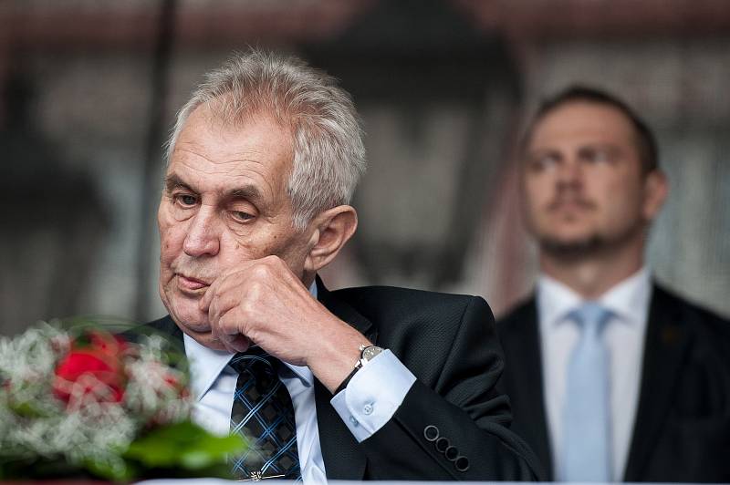 Ve středu 6. září přijel, v rámci páté oficiální návštěvy Moravskoslezského kraje, prezident Miloš Zeman také do Nového Jičína.