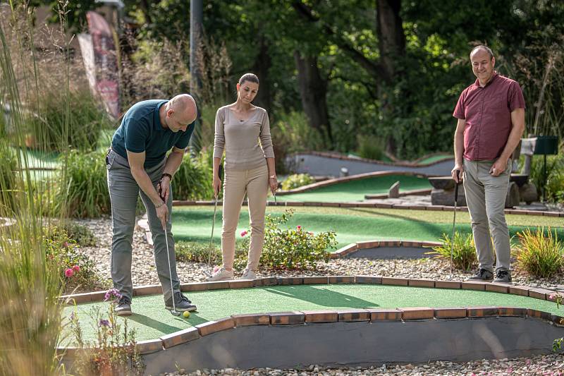 Golf Park Lhotka v Ostravě hostil partnery Deníku.
