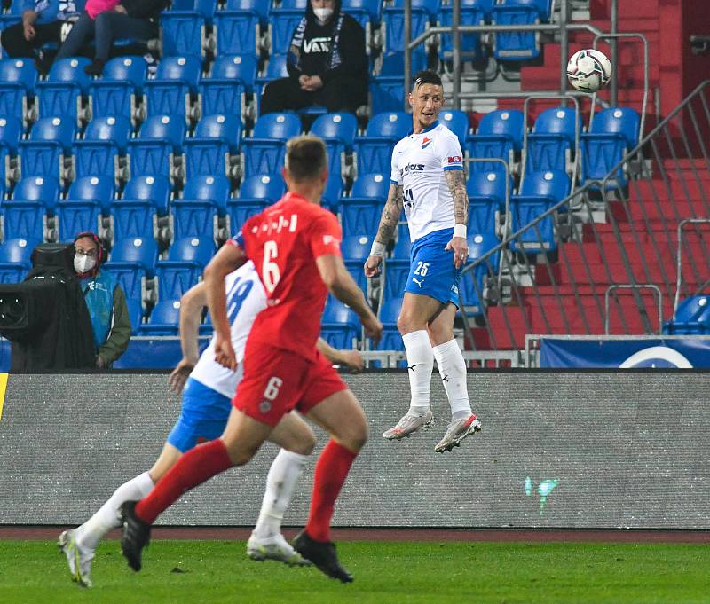 Baník Ostrava - Zbrojovka Brno (1:1), 30. kolo FORTUNA:LIGY, 1. května 2021. Městský stadion ve Vítkovicích.