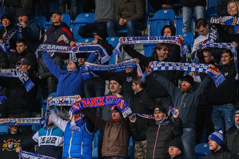 Utkání 25. kola první fotbalové ligy: FC Baník Ostrava - FK Mladá Boleslav, 16. března 2019 v Ostravě.