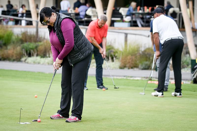 Golfový turnaj Deník Cup v Golf Parku Lhotka.