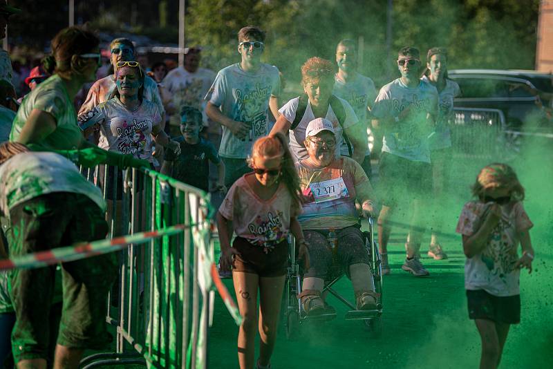 Rainbow Run v Dolní Oblasti Vítkovice, 11. zaří 2021 v Ostravě.