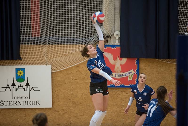 POSILA. Dres přerovské Prechezy volejbalová smečařka Sandra Kotlabová letos v létě vyměnila za TJ Ostrava. Foto: Deník/Jan Pořízek