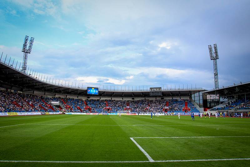 Utkání 1. kola první fotbalové ligy: FC Baník Ostrava - FC Slovan Liberec, 13. července 2019 v Ostravě.