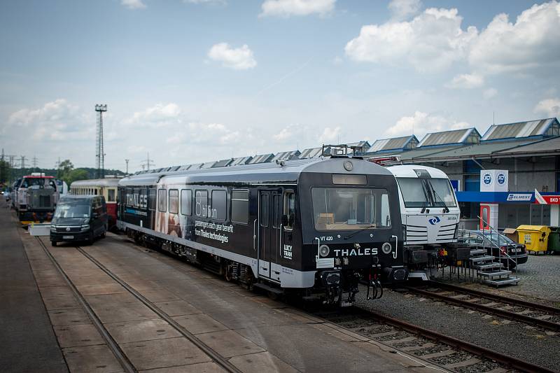 Poslední přípravy na Czech Raildays, 10. června 2019 v Ostravě.