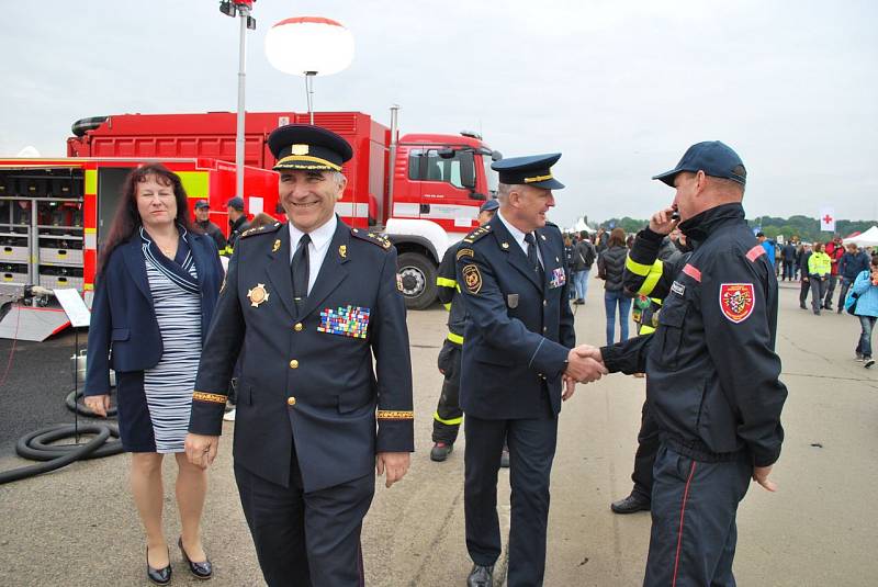 Moravskoslezští hasiči na Dnech NATO 2017. 